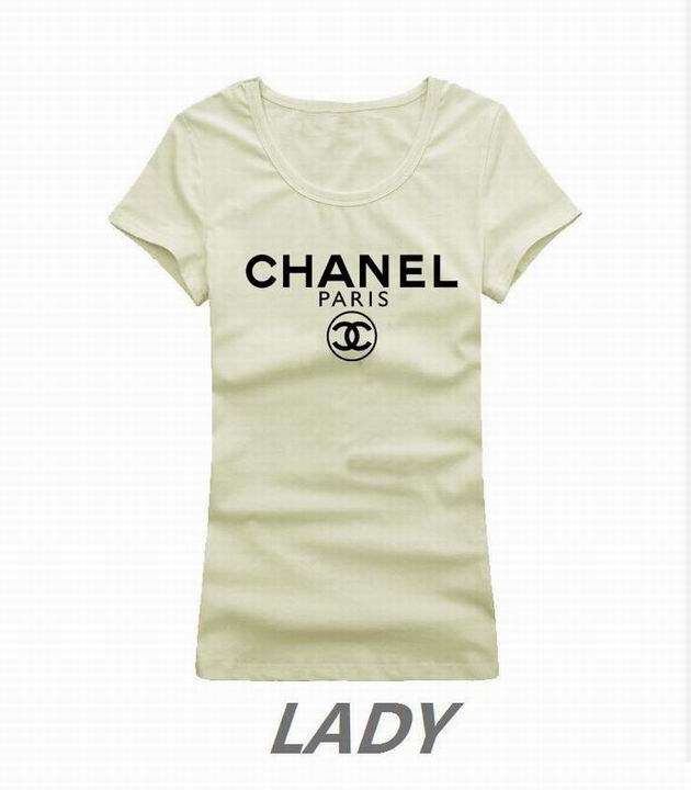 Chanel short round collar T woman S-XL-012